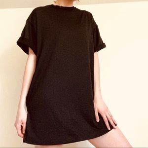 🟢3/$20 t shirt dress black